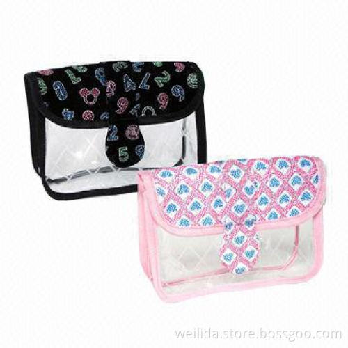 Cosmetic Bag, Customized Logos are Accepted, Measuring 18.5 x 6.5 x 12.5cm